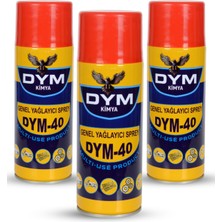 Dym 40 Genel Amaçlı Yağlayıcı Sprey 3X400ML Çoklu Paket