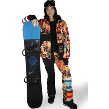 Snowsea Vintage Kadın Kayak & Snowboard Mont & Pantolon Takımı