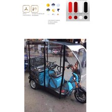 Arora Xlt 48 Derya 3 Tekerli Motor Brandası - Siyah
