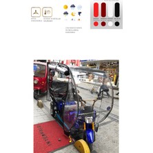 Arora Xlt 48 Derya 3 Tekerli Motor Brandası - Siyah