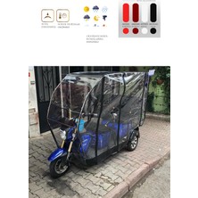 Arora Xlt 48 Derya 3 Tekerli Motor Brandası - Siyah