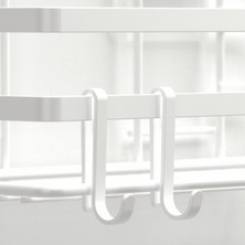 Tekno-tel Banyo Düzenleyici Şampuanlık Banyo Duş Rafı Beyaz ST281H