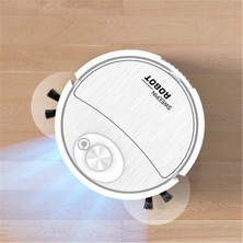 Mirror32 USB Süpürme Robotlu Süpürge Paspas 3 In 1 Akıllı Kablosuz Sürükleme Temizleme Süpürme Zemin Ev Ofis Için-C (Yurt Dışından)