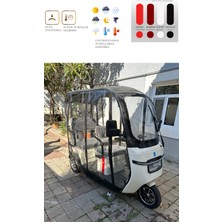 Altemur 3000 Üç Tekerli Motor Brandası - Siyah