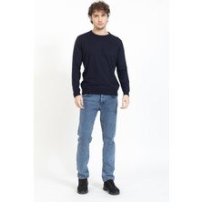 Vs Erkek Bisiklet Yaka Kazak 22 17 Trk 23K Lacivert