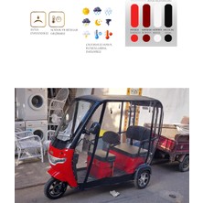 Jpn Anton Maact 3 Tekerli Motor Brandası - Siyah