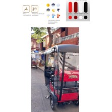 Jpn Anton Maact 3 Tekerli Motor Brandası - Siyah