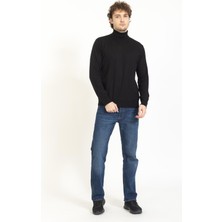 Vs Erkek Tam Balıkçı Kazak 22 19 Trk 23K Siyah