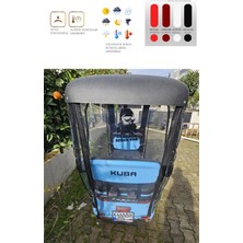 Kuba Optimus Max 3 Tekerli Motor Brandası - Siyah