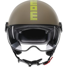 Momo Design Momodesign Fgtr Classic Matt Sand Lime Açık Kask