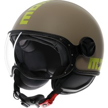 Momo Design Momodesign Fgtr Classic Matt Sand Lime Açık Kask