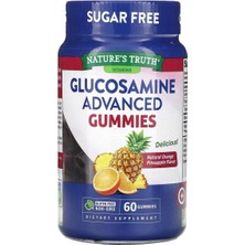 Nature's Truth Glucosamine Advanced Gummies Orange Pineapple 60 Gummies