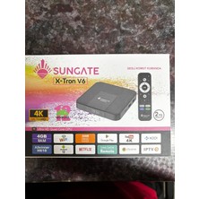 Sungate X-Tron V6 4K Ultra Hd Androıd Box