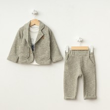 Baby Fou Ceketli 3'lü Takım