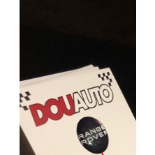 Dou Auto Range Rover Logo Oto Sticker Araç Içi - Araç Dışı Uyumlu Damla Sticker 2 Adet