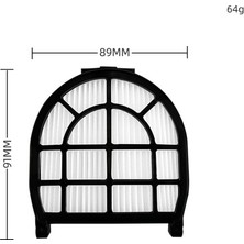 Alchemy Craft 5 Adet Yedek Sünger Köpük Köpekbalığı LZ600 LZ601 LZ602 Arka Filtre Ekran Elemanları Elektrikli Süpürge Aksesuarları (Yurt Dışından)