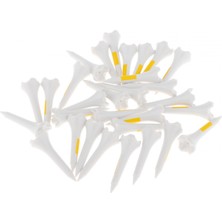 30 Golf Tees Eğ Egzersizi Için Golf Tees .8cm ve Sarı (Yurt Dışından)