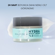 Polente Natural - Hydra Moist Cream - Hyalüronik Asit & Skualen İçeren Nemlendirici Krem 50 ml