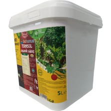 Biohumus Humik Fulvik Asit Organik Gübre - Sertifikalı - Kök Geliştirici - Toprak Düzenleyici - Bitki Besleyici - 5 Litre