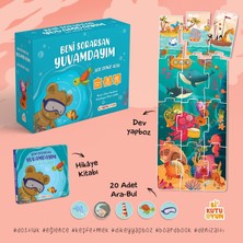 Beni Sorarsan Yuvamdayım-İşte Deniz Altı! - Kitap ve Yapboz Seti - Zehra Kandemir