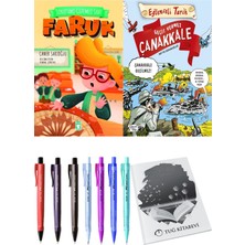 Geçit Vermez Çanakkale ve Sınıftaki Gizemli Saat Faruk 2li Set