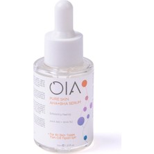 OIA Pure Skin AHA + BHA Purifying Serum 30 ml | Salisilik, Sitrik, Malik, Laktik Ve Glikolik Asit