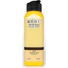 Artdeco Akrilik Boya 140 Ml Güneş Sarı Y-070R-3059