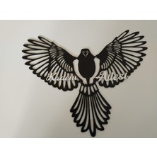 Mrc Hediye Sepeti Kartal Duvar & Kapı Süsü 50  cm  Çok Şık