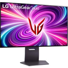 Lg 32'' Ultragear 32GS95UE-B 0.03MS (Gtg) 240 Hz (Hdmı+Display) Freesync/g-Sync/adaptivesync Dual-Mode Pixel Sound OLED 4K UHD Gaming Monitör