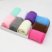Tinghong Shop B Gri Tarzı Kadınlar Için Ayarlanabilir Geniş Saç Bandı Yoga Spa Banyo Duş Makyaj Yıkama Yüz Kozmetik Saç Bandı (Yurt Dışından)