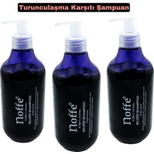 Turunculaşma Karşıtı Mor & Silver Şampuan 500ML X3 Adet