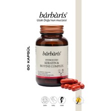 Barbaris Keratin Biotin Complex 60 Capsules