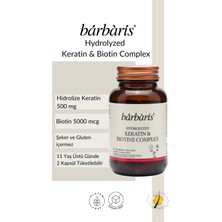 Barbaris Keratin Biotin Complex 60 Capsules