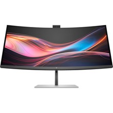 Hp 734PM 8K157AA 34 5ms 120Hz Wqhd 3440X1440 HDMI Type-C Dp USB Rj-45 Hoparlör Kamera Kavisli IPS LED Video Konferans Monitör 