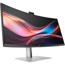 Hp 734PM 8K157AA 34 5ms 120Hz Wqhd 3440X1440 HDMI Type-C Dp USB Rj-45 Hoparlör Kamera Kavisli IPS LED Video Konferans Monitör 