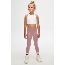 Gül Kurusu Basic Kız Çocuk Yazlık Tayt