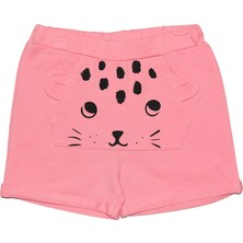 Somon Kanguru Cepli Kız Çocuk Şort