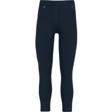 Lovetti Koyu Lacivert 4 Cepli Kız Çocuk Kışlık Tayt