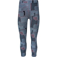 Karışık Canales Desenli Kız Çocuk Örme Kışlık Tayt