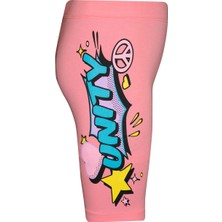 Somon Unity Baskılı Kız Çocuk Bisiklet Şort