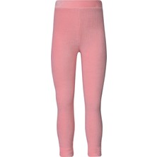 Somon Kız Çocuk Fitilli Kadife Tayt