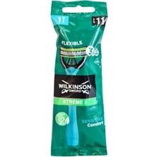 Wilkinson Sword Intuition Comfort Xtreme 3 Flexible Erkek Tıraş Bıçağı, 1'li Paket