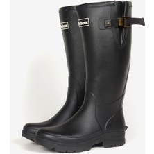 Barbour Tempest Çizme BK31 Black Su Geçirmez Kauçuk Malzeme ile Kışlık ve Rahat Taban