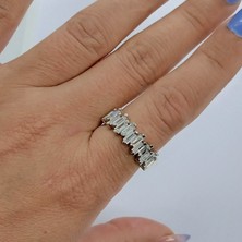 Ödül Moda Çelik Baget Taşlı Ayarlanabilir Yüzük