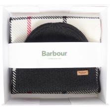 Barbour Pendle Bere & Blair Atkı Hediye Seti GY51 Hot Pink Monochrome