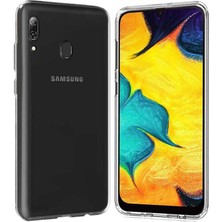 Piyasa Sepeti Samsung Galaxy A30 Ultra İnce Silikon Kılıf Şeffaf