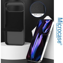 Microcase Google Pixel 9 Pro Xl ile Uyumlu Campro Serisi Kamera Korumalı Silikon Kılıf - AL3427 Siyah