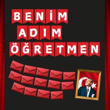 Ti Play Benim Adım Öğretmen Öğretmenler Günü Pano Süsü