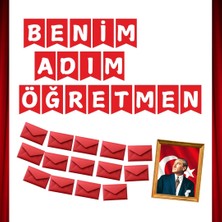 Ti Play Benim Adım Öğretmen Öğretmenler Günü Pano Süsü