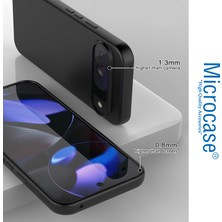 Microcase Google Pixel 9 / 9 Pro ile Uyumlu Campro Serisi Kamera Korumalı Silikon Kılıf - AL3427 Siyah